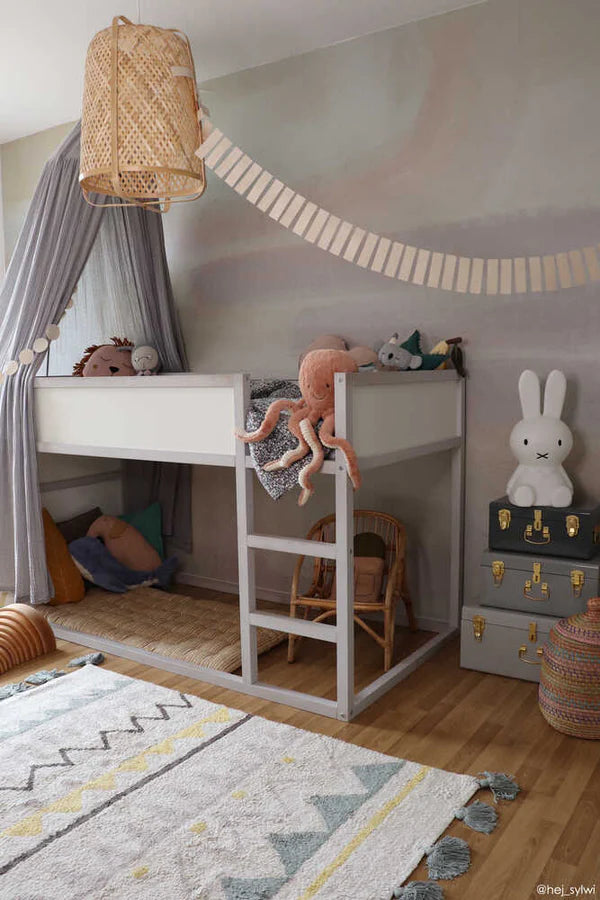 WASHABLE RUG AZTECA VINTAGE BLUE Lorena Canals