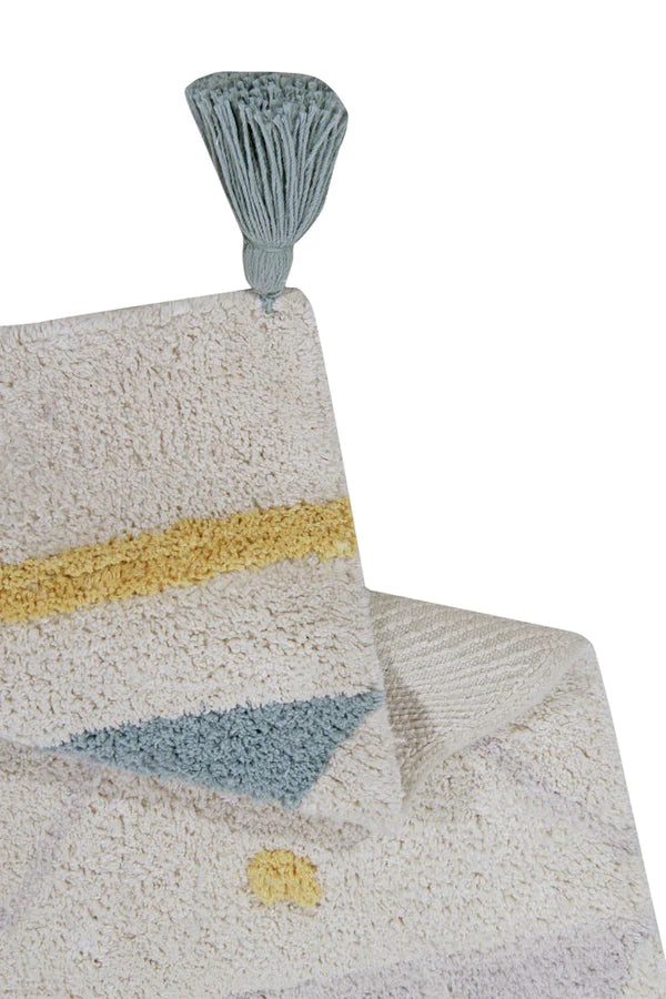 WASHABLE RUG AZTECA VINTAGE BLUE Lorena Canals