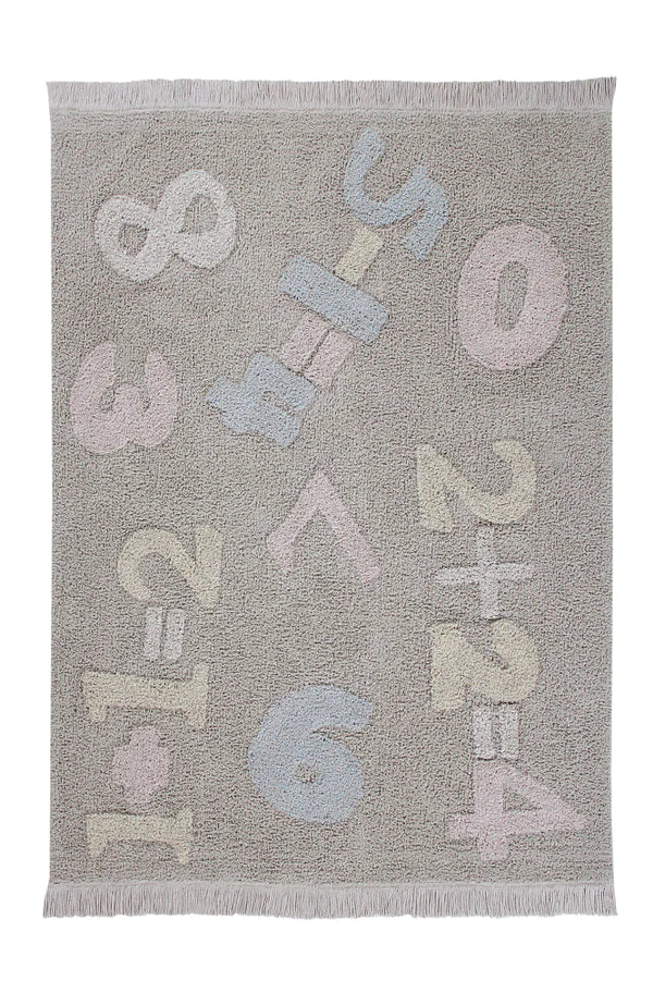 WASHABLE RUG BABY NUMBERS Little Wonder & Co