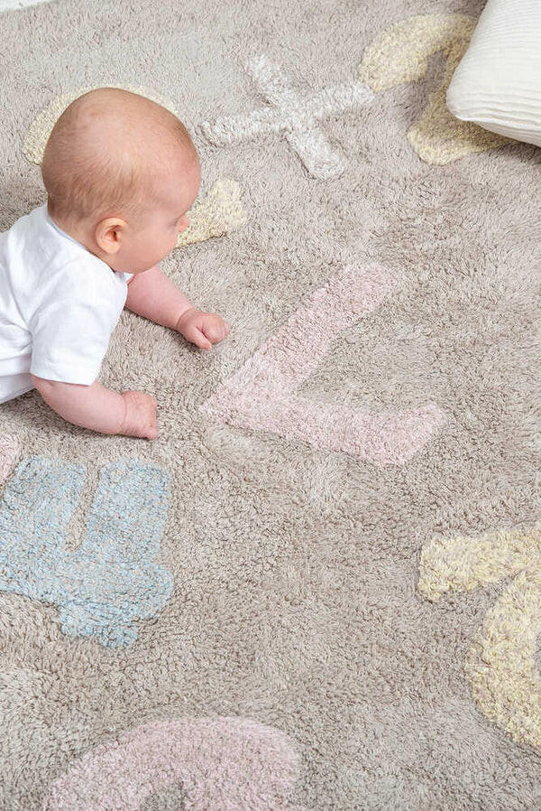 WASHABLE RUG BABY NUMBERS Little Wonder & Co