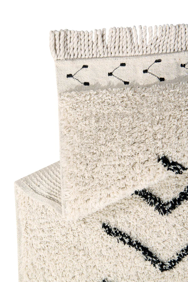 WASHABLE RUG BERBER RHOMBS Little Wonder & Co