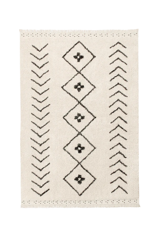 WASHABLE RUG BERBER RHOMBS Little Wonder & Co