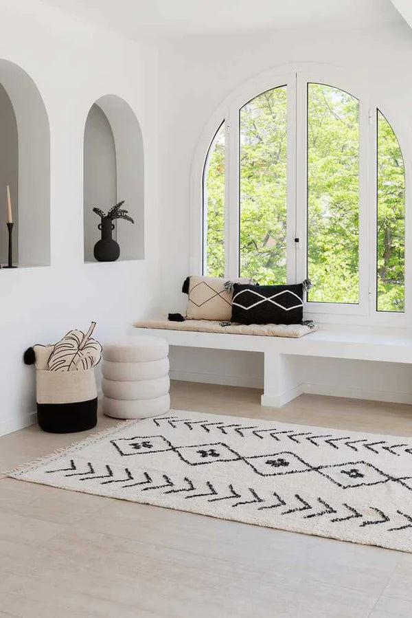 WASHABLE RUG BERBER RHOMBS Little Wonder & Co