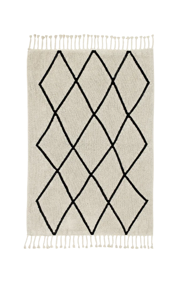 WASHABLE RUG BEREBER BEIGE Little Wonder & Co
