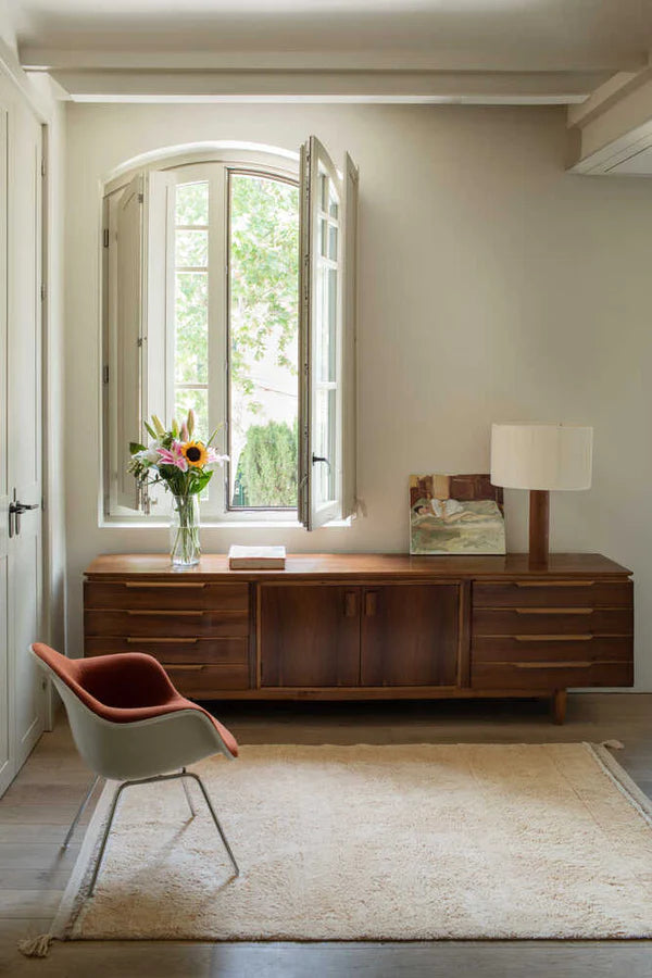 WASHABLE RUG BLOOM GOLDEN Little Wonder & Co