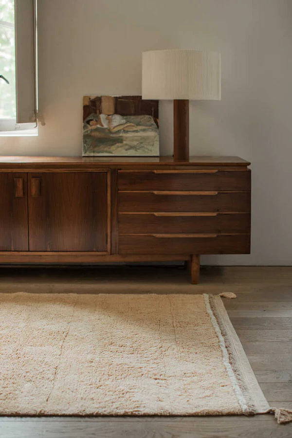 WASHABLE RUG BLOOM GOLDEN Little Wonder & Co