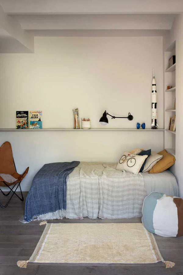 WASHABLE RUG BLOOM GOLDEN Little Wonder & Co