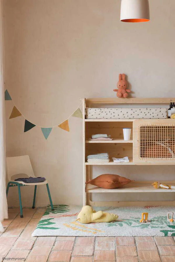 WASHABLE RUG BOTANIC MAXI Little Wonder & Co