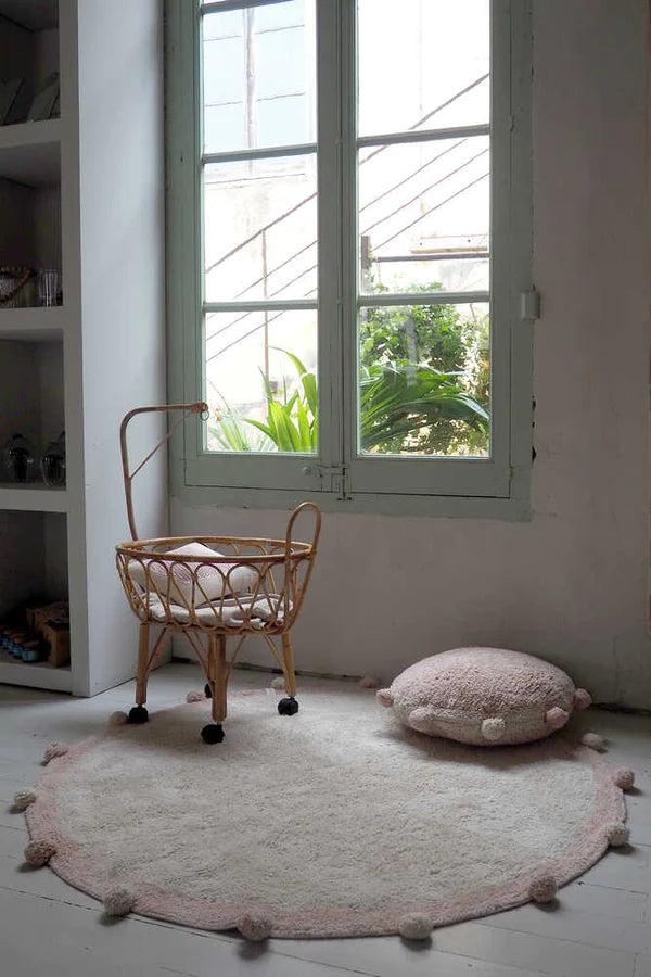 WASHABLE RUG BUBBLY NATURAL - VINTAGE NUDE Little Wonder & Co