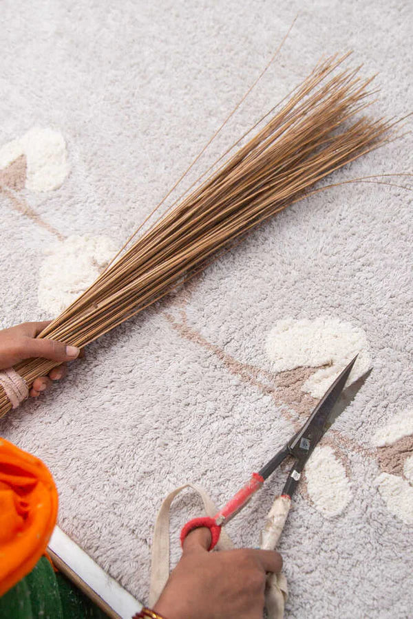 WASHABLE RUG COTTON BOLLS Lorena Canals