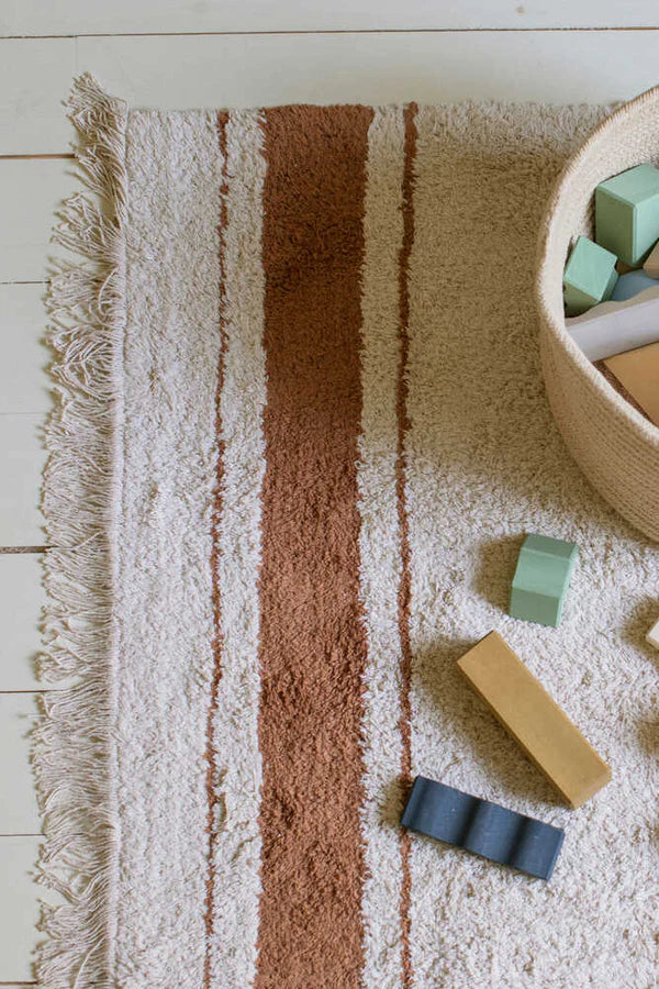 WASHABLE RUG GASTRO TOFFEE Lorena Canals