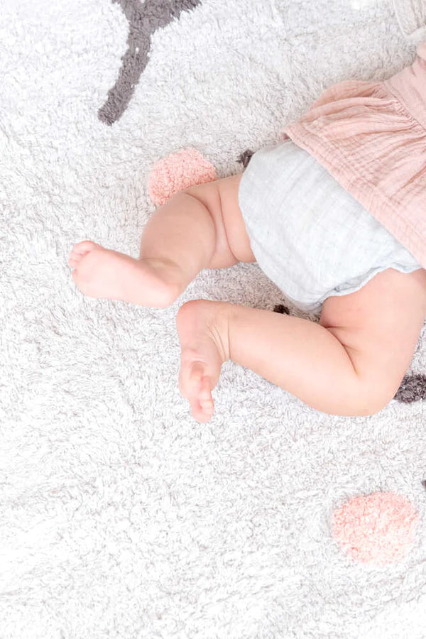 WASHABLE RUG HAPPY CLOUD Little Wonder & Co
