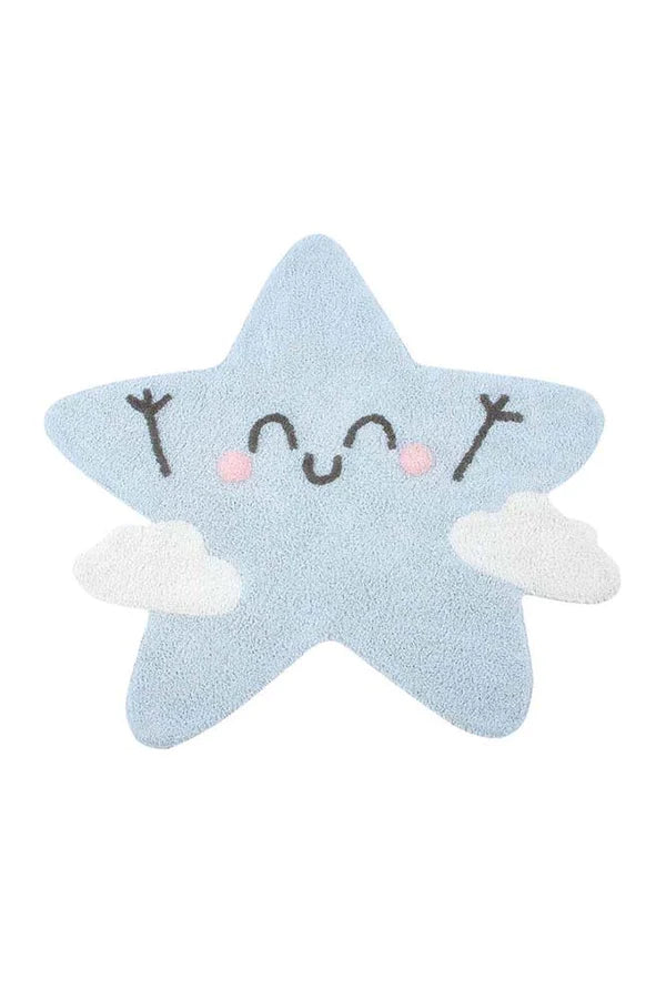 WASHABLE RUG HAPPY STAR Little Wonder & Co