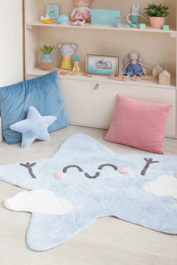 WASHABLE RUG HAPPY STAR Little Wonder & Co