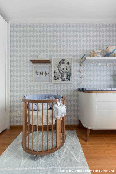 WASHABLE RUG HIPPY SOFT BLUE Little Wonder & Co