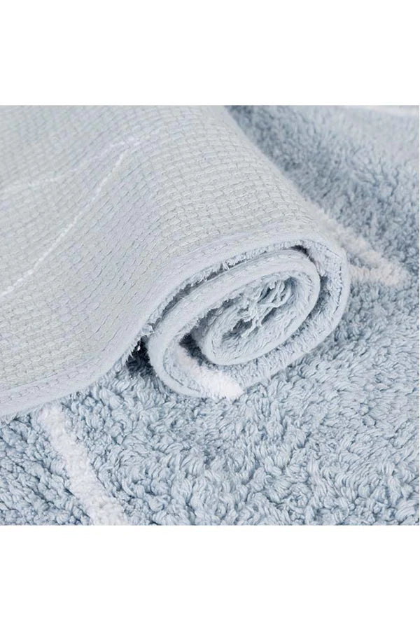 WASHABLE RUG HIPPY SOFT BLUE Little Wonder & Co