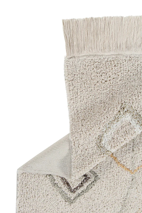 WASHABLE RUG KAAROL EARTH Little Wonder & Co