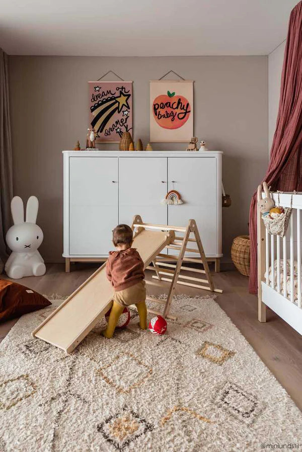 WASHABLE RUG KAAROL EARTH Little Wonder & Co