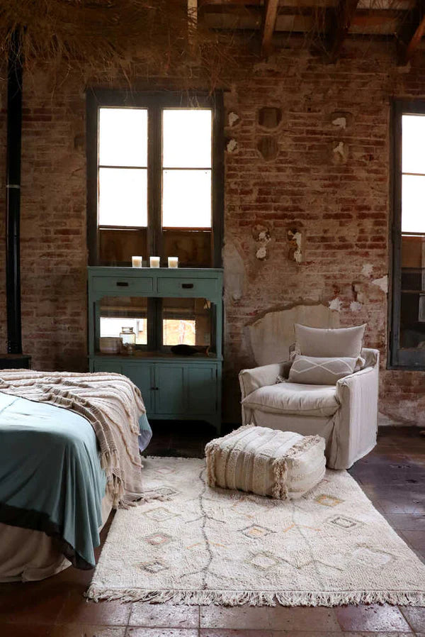 WASHABLE RUG KAAROL EARTH Little Wonder & Co