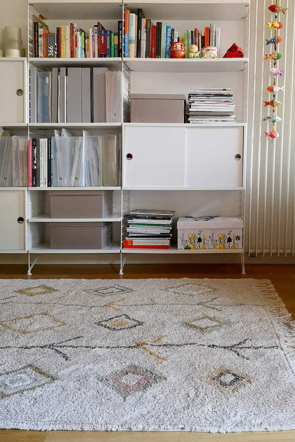 WASHABLE RUG KAAROL EARTH Little Wonder & Co