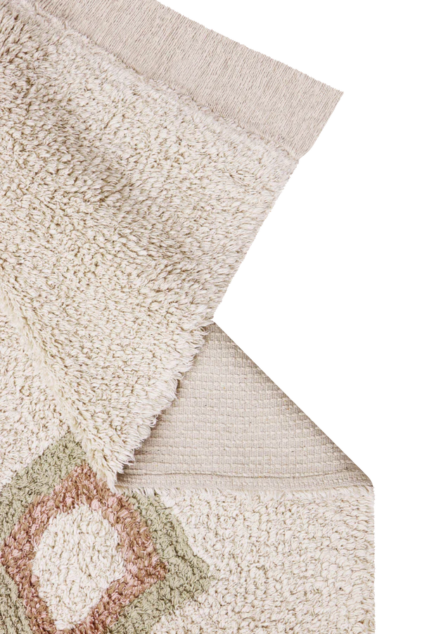 WASHABLE RUG KAAROL EARTH MAXI Little Wonder & Co