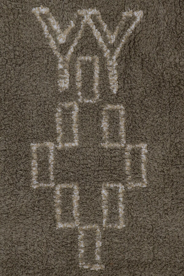 WASHABLE RUG KERMAN BROWN Little Wonder & Co