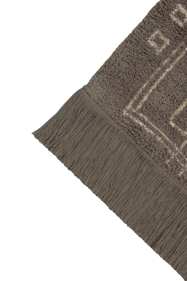 WASHABLE RUG KERMAN BROWN Little Wonder & Co
