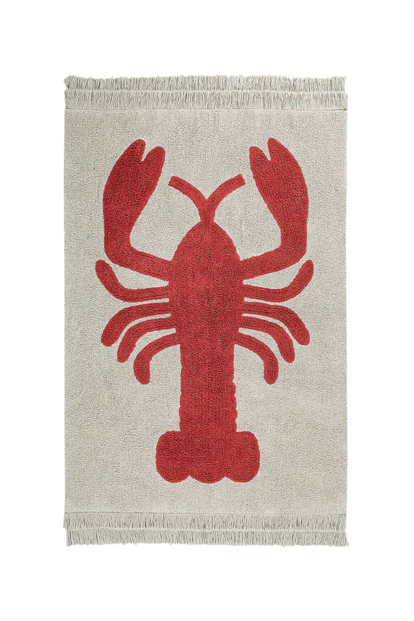 WASHABLE RUG LOBSTER Little Wonder & Co