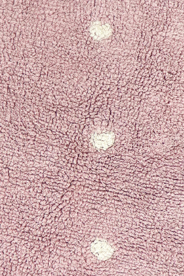 WASHABLE RUG MINI LITTLE BISCUIT PINK Little Wonder & Co