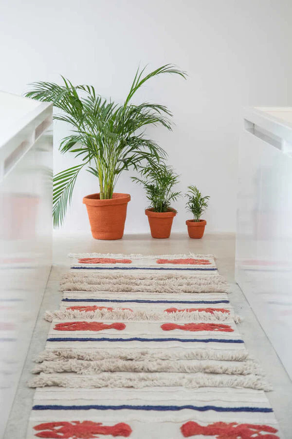 WASHABLE RUG MINI LOBSTER Little Wonder & Co