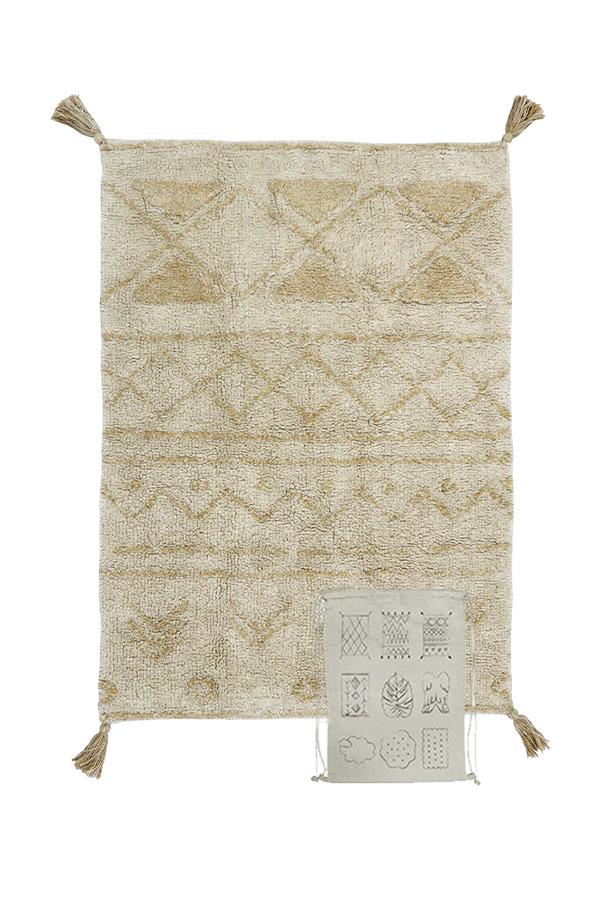 WASHABLE RUG MINI TRIBU Little Wonder & Co
