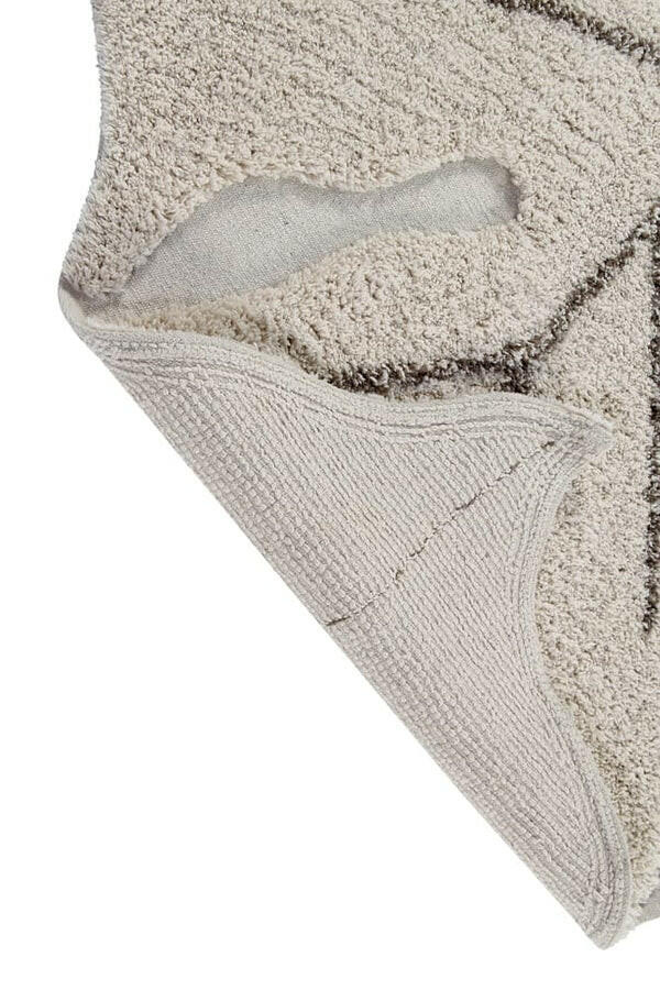 WASHABLE RUG MONSTERA NATURAL Little Wonder & Co