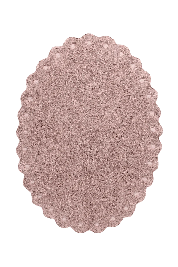 WASHABLE RUG PINE CONE VINTAGE NUDE Little Wonder & Co