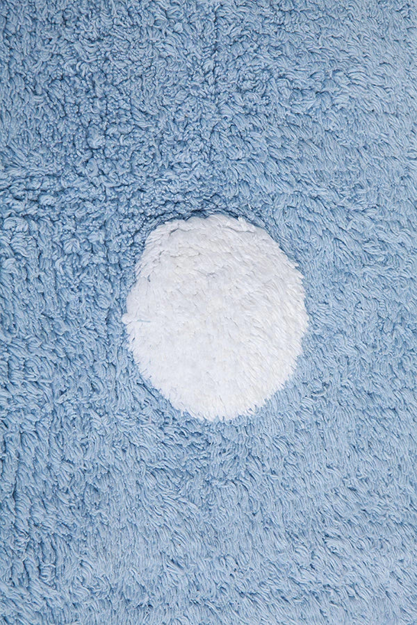 WASHABLE RUG POLKA DOTS BLUE Little Wonder & Co