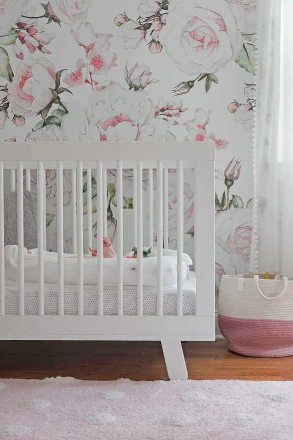 WASHABLE RUG POLKA DOTS PINK Little Wonder & Co