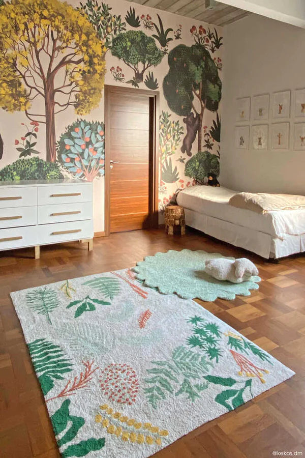 WASHABLE RUG PUFFY SHEEP Little Wonder & Co