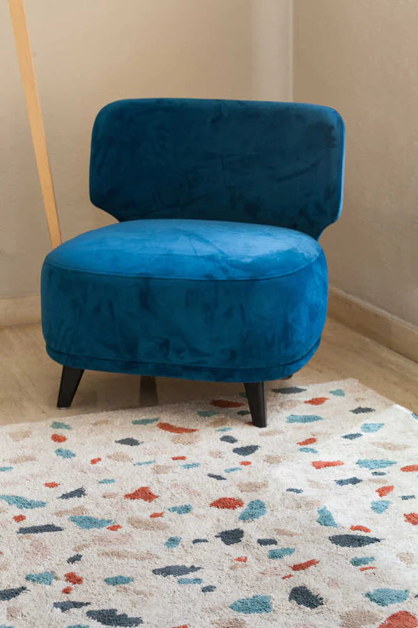 WASHABLE RUG TERRAZZO MARBLE Little Wonder & Co
