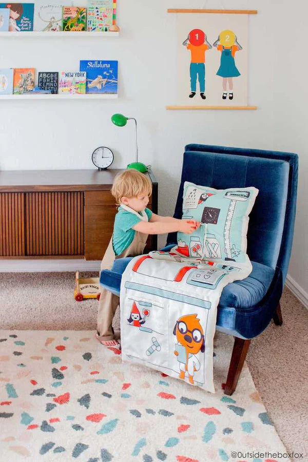 WASHABLE RUG TERRAZZO MARBLE Little Wonder & Co