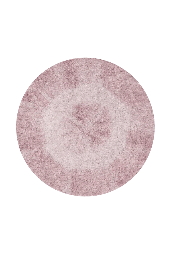 WASHABLE RUG TIE-DYE VINTAGE NUDE Little Wonder & Co