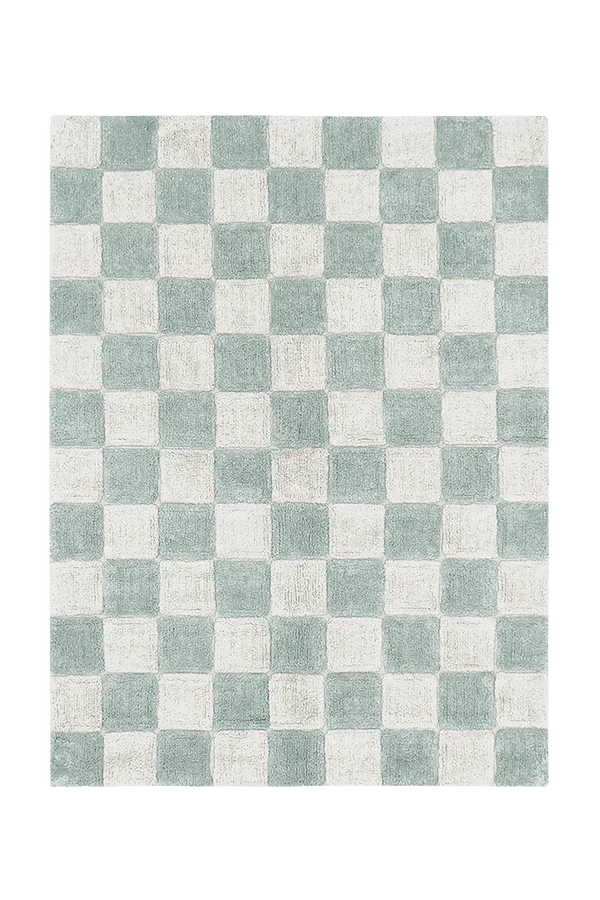 WASHABLE RUG TILES BLUE SAGE Little Wonder & Co