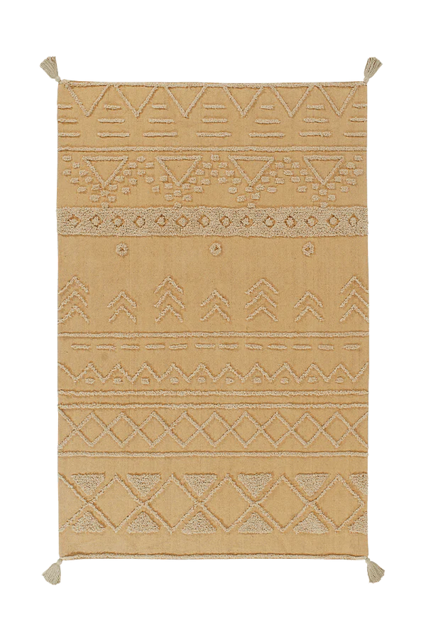 WASHABLE RUG TRIBU HONEY Little Wonder & Co