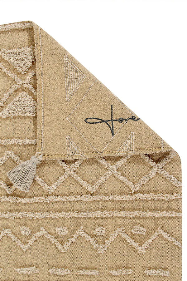 WASHABLE RUG TRIBU HONEY Little Wonder & Co