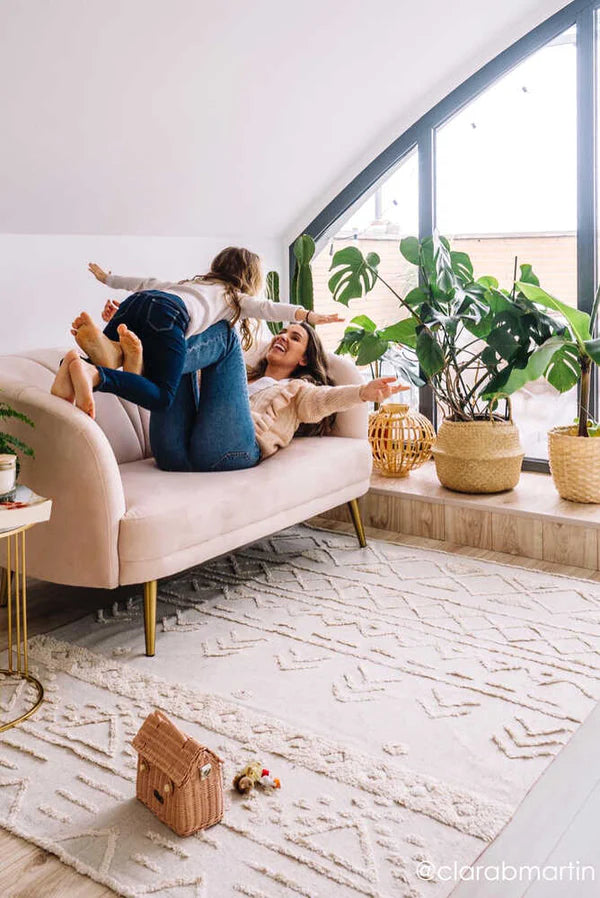 WASHABLE RUG TRIBU NATURAL Little Wonder & Co