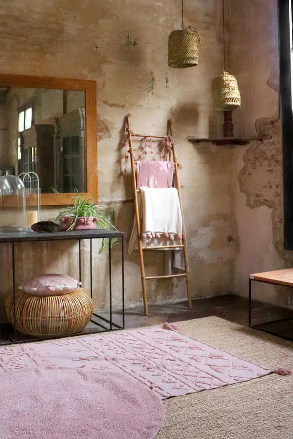 WASHABLE RUG TRIBU VINTAGE NUDE Little Wonder & Co