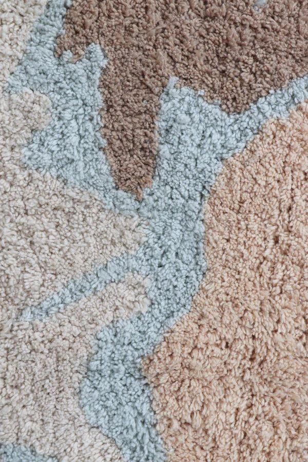 WASHABLE RUG VINTAGE MAP Little Wonder & Co