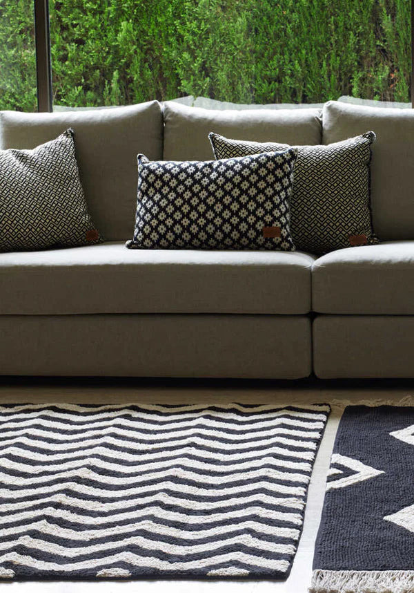 WASHABLE RUG ZIG-ZAG Little Wonder & Co