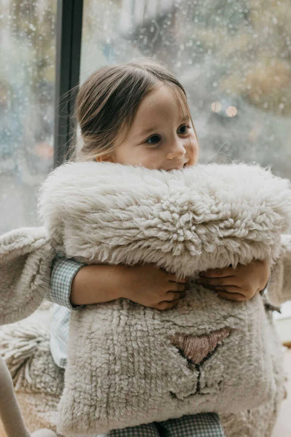 WOOLABLE CUSHION PINK NOSE SHEEP Little Wonder & Co