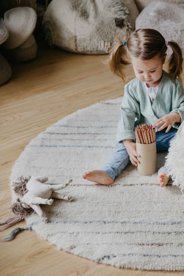 WOOLABLE RUG ARONA ROUND Little Wonder & Co
