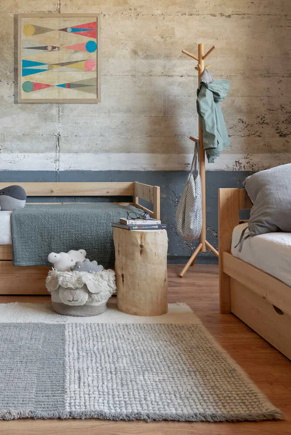 WOOLABLE RUG KAIA SMOKE BLUE Little Wonder & Co