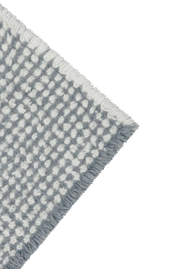 WOOLABLE RUG KAIA SMOKE BLUE Little Wonder & Co